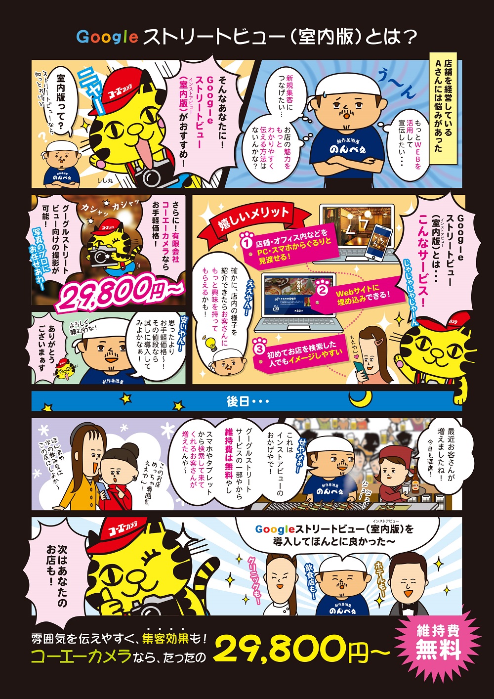 Googleストリートビュー撮影